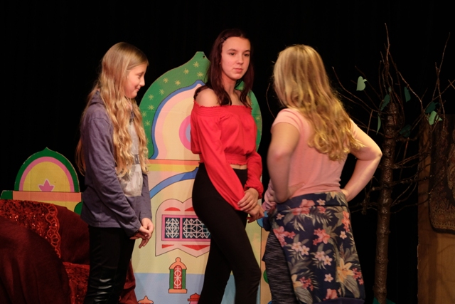 Theaterworkshop mit Kindern des Marzahner Kinderkellers